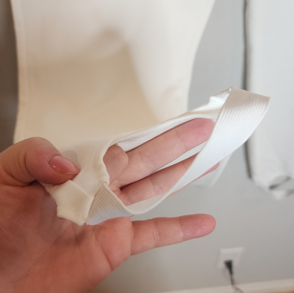 Boston Proper Off White Aspen Ponte Knit Pull On Stirrup Legging XL - Picture 3 of 16